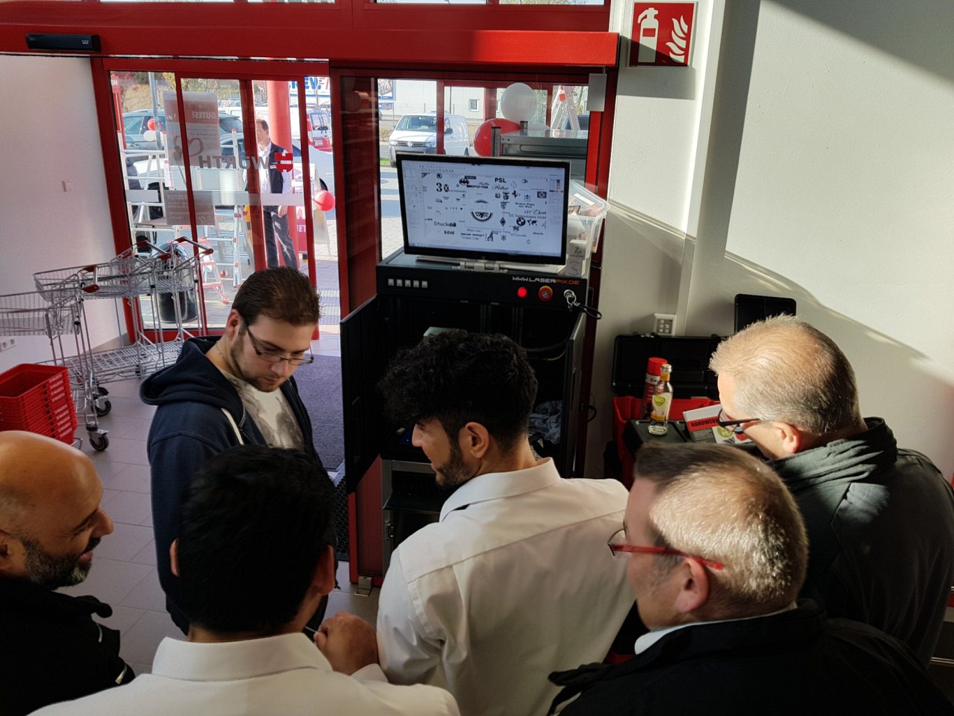 Live lasern erleben und begeistert sein!